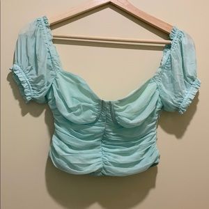 Fashion Nova Top (mint color)